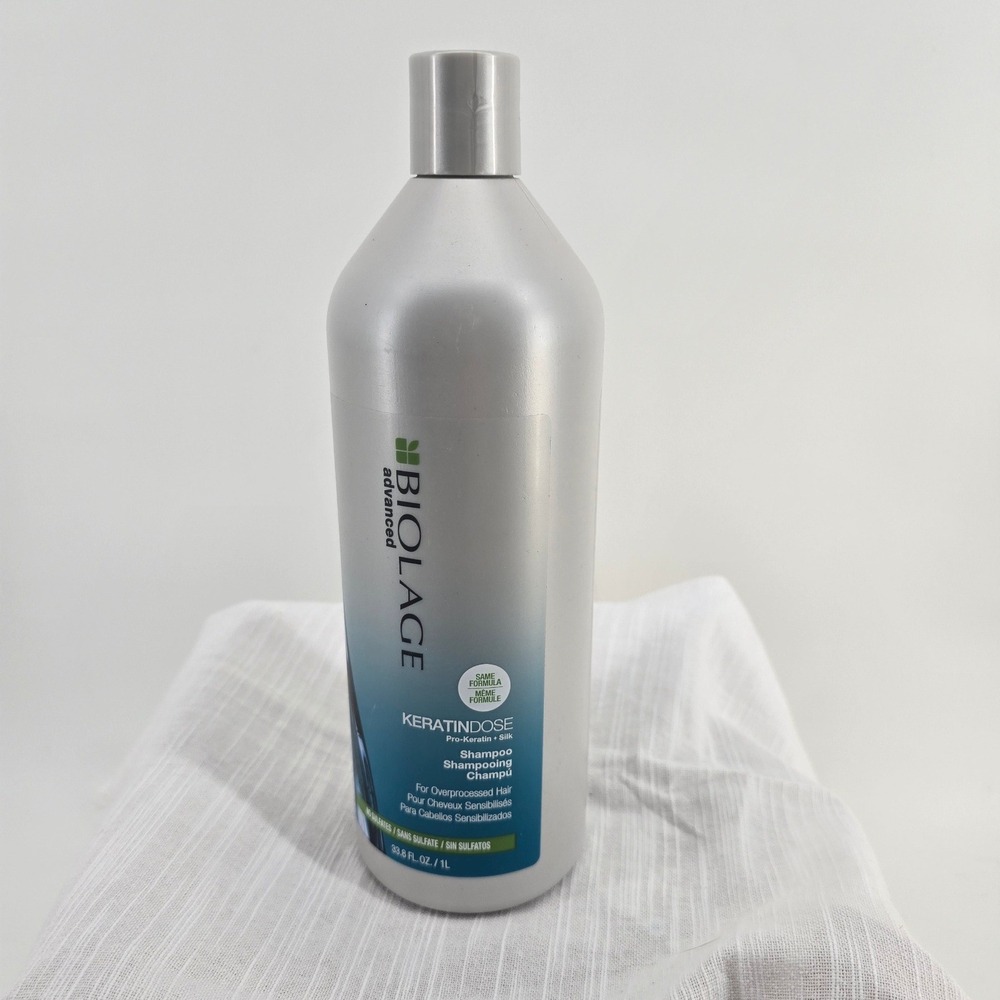 Biolage Keratindose Shampoo Unisex 33.8 fl oz Gray Advanced Pro-Keratin Silk